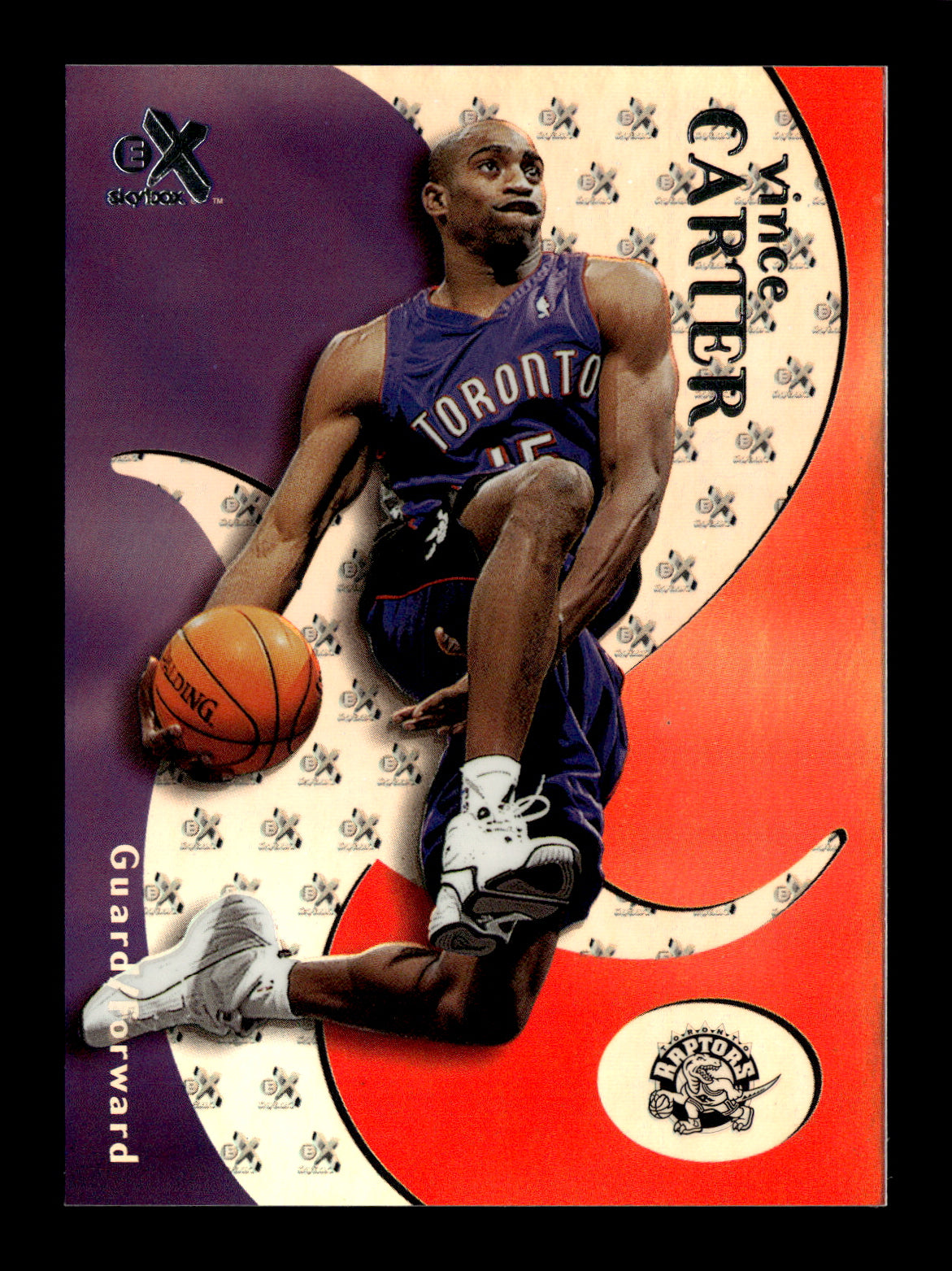1999-00 E-X Vince Carter #16 Toronto Raptors