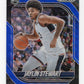 2025-26 Panini Prizm #91 Jaylin Stewart Connecticut Huskies Blue /249