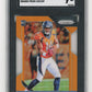 2018 Panini Prizm Courtland Sutton #215 Prizm Orange Die Cut /249 SGC 9