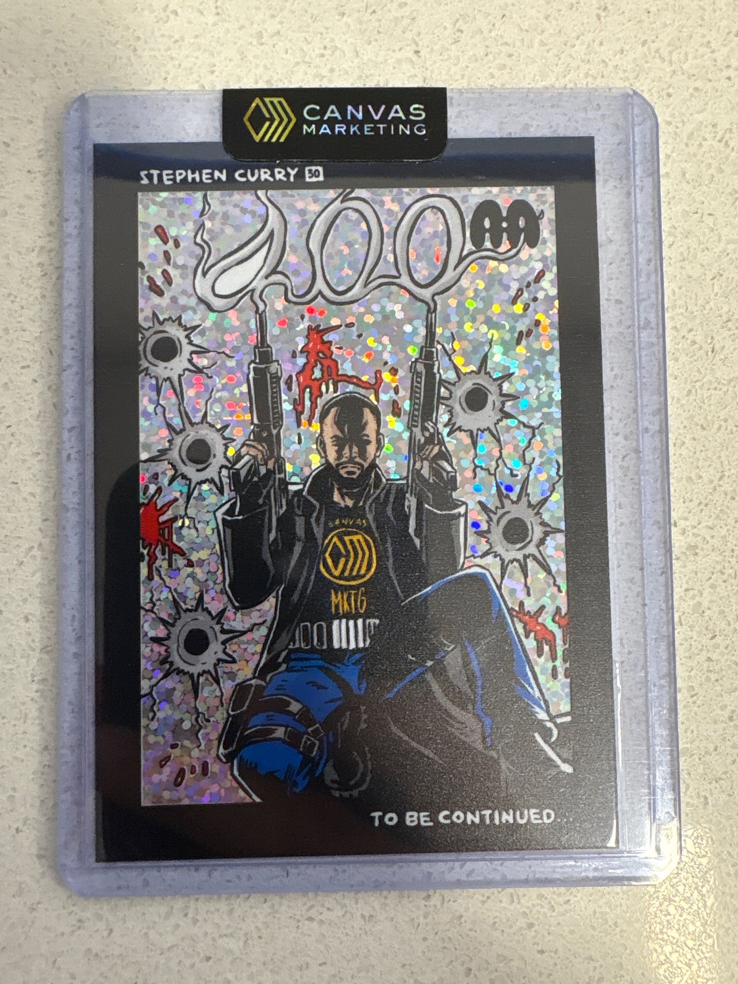 2025 Canvas Marketing Stephen Curry 1/1 To Be Continued