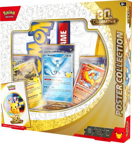 Pokemon 30th Celebration Poster Collection Box