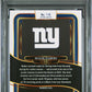 2024 Panini Select Malik Nabers #116 Silver Prizm PSA 10 Giants
