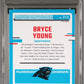 2023 Panini Donruss Optic Bryce Young #213 Purple Shock PSA 10 Panthers
