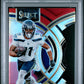 2023 Panini Select Jaxon Smith-Njigba #174 - Red & Yellow PSA 10 Seahawks