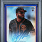 2022 Topps Chrome Heliot Ramos RC #RAHR - Auto Purple /250 PSA 9 Giants