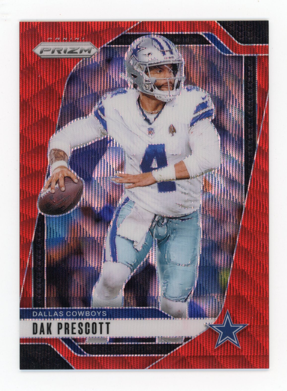 2024 Panini Prizm Dak Prescott Red #73 #/149 Cowboys
