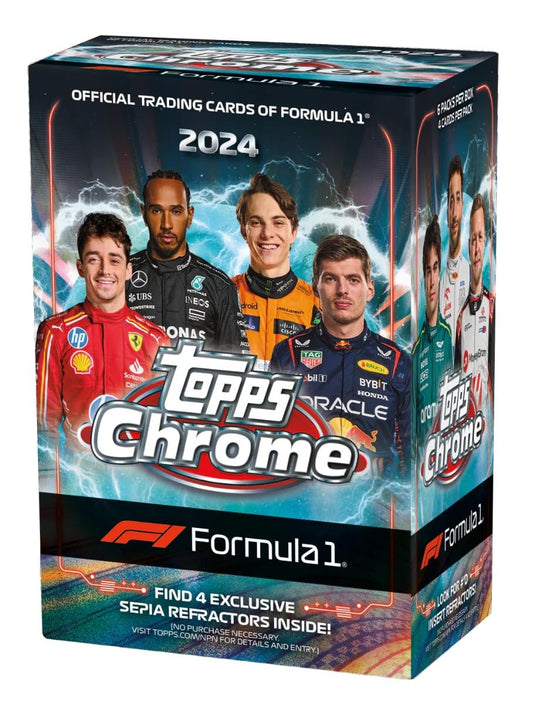 2024 Topps Chrome F1 Blaster Box
