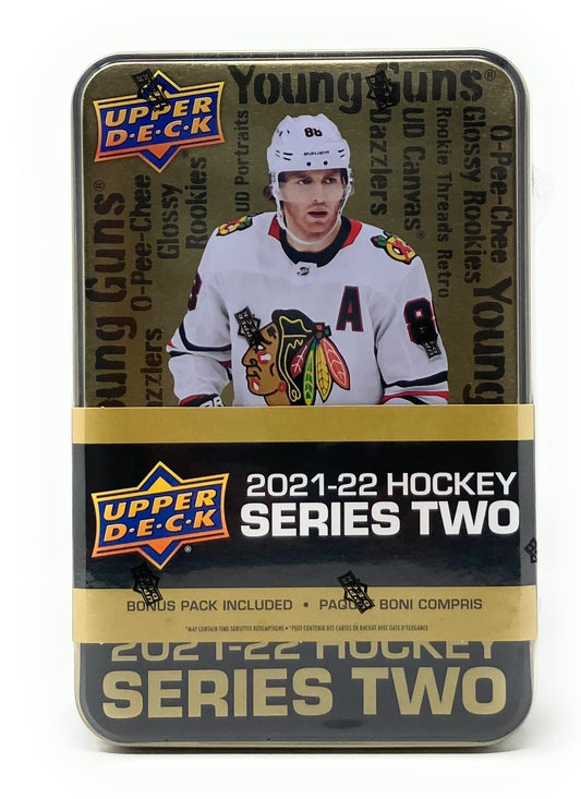 2021/22 Upper Deck Series Two Hockey Tin