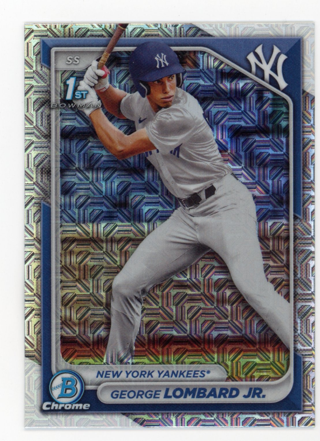 2024 Bowman George Lombard Jr. #BCP-79 Chrome Prospects Mojo Refractors Yankees