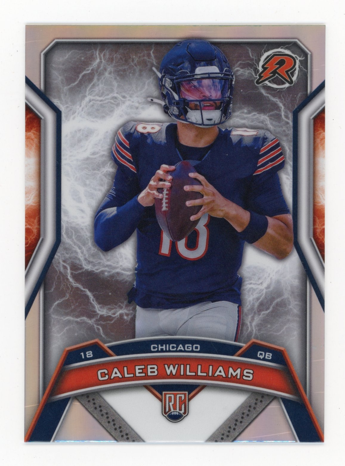 2024 Topps Resurgence Caleb Williams #117 Refractor Chicago Bears