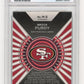 2023 Panini Prizm Brock Purdy #H-2 Hype Prizms Green San Francisco 49ers