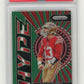 2023 Panini Prizm Brock Purdy #H-2 Hype Prizms Green San Francisco 49ers
