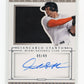2014 Panini National Treasures Giancarlo Stanton #24 Silhouette Autographs #/49