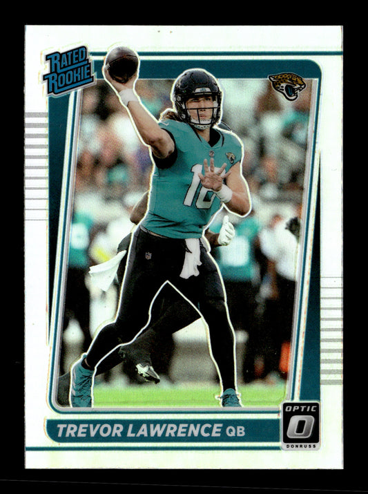 2021 Donruss Optic Trevor Lawrence #201 Holo Jacksonville Jaguars