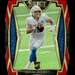 2020 Panini Select Justin Herbert #144 Red Prizm Die Cut Los Angeles Chargers