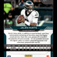 2020 Panini Prizm Jalen Hurts #343 Prizm Lazer Philadelphia Eagles