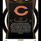 2024 Panini Select Caleb Williams #25 Red & Blue Prizm Shock Chicago Bears