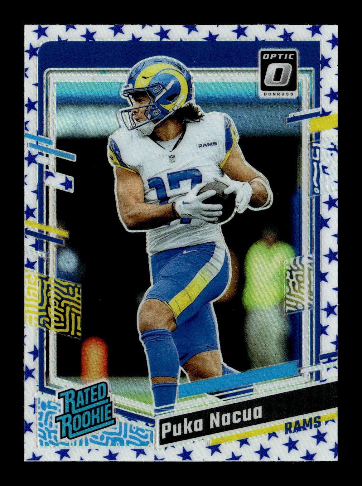 2023 Donruss Optic Puka Nacua #238 Stars Los Angeles Rams
