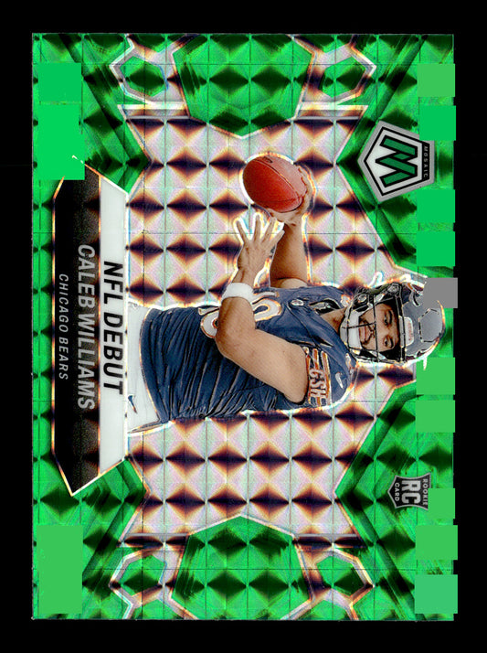 2024 Panini Mosaic Caleb Williams #289 Mosaic Green Chicago Bears