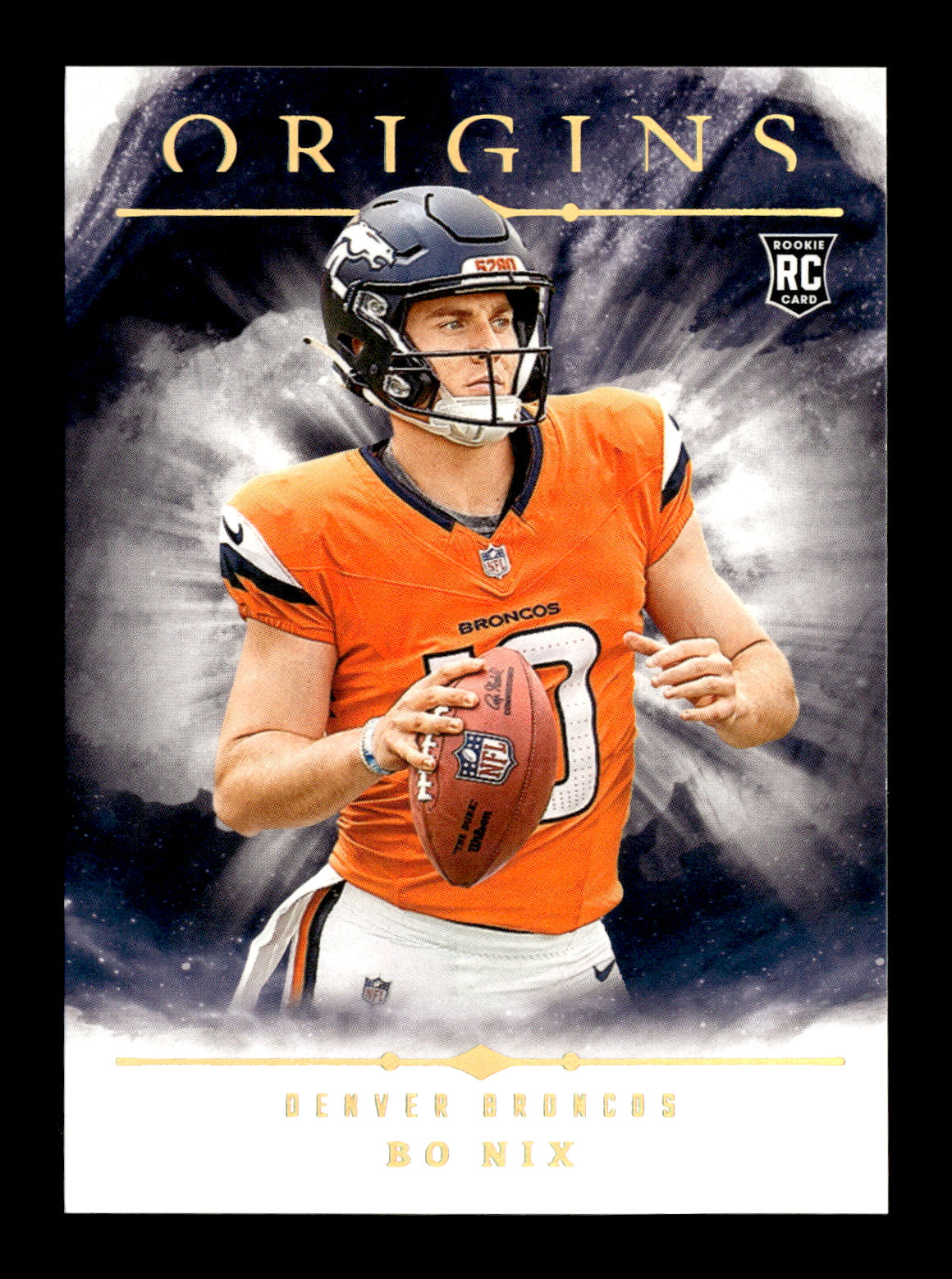 2024 Panini Origins Bo Nix #149 Denver Broncos