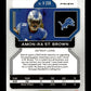 2021 Panini Prizm Amon-Ra St. Brown #V-358 Rookie Variations Prizm Silver