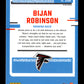 2023 Donruss Optic Bijan Robinson #206 Green Velocity Atlanta Falcons