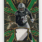 2020 Panini Select Josh Jacobs #SP-JJO Sparks Green Prizm #/5 Las Vegas Raiders