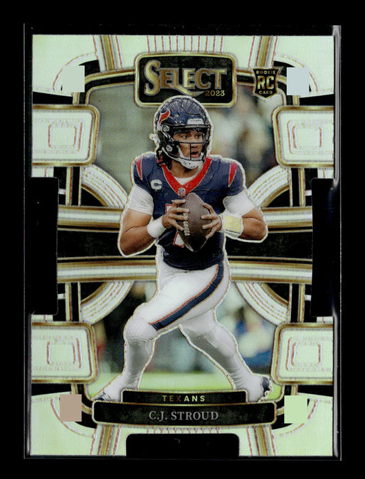 2023 Panini Select C.J. Stroud #41 Silver Prizms Die Cuts Houston Texans