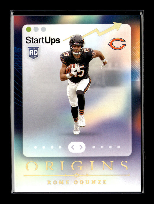 2024 Panini Origins Rome Odunze #6 StartUps Chicago Bears