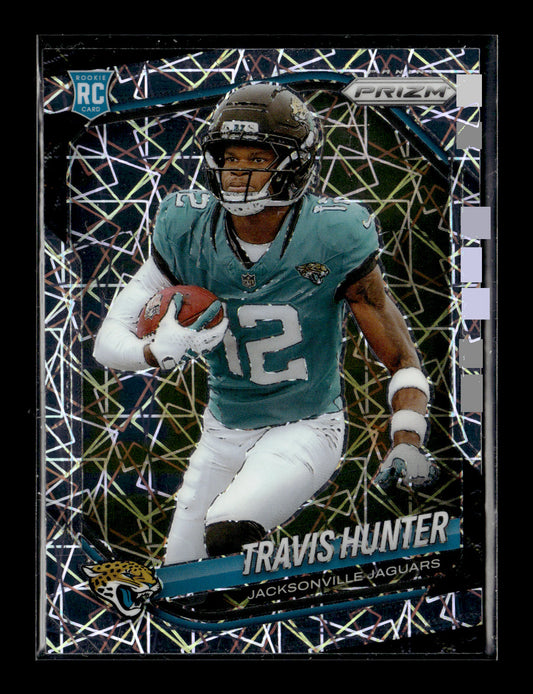 2025 Panini Prizm Travis Hunter #301 Lazer Jacksonville Jaguars