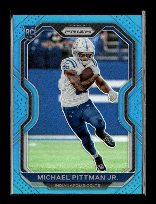 2020 Panini Prizm Michael Pittman Jr. #333 Prizm Light Blue Indianapolis Colts