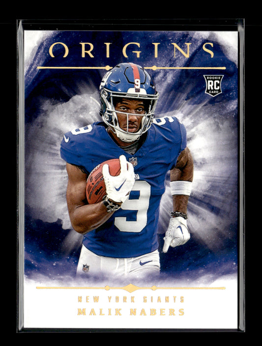 2024 Panini Origins Malik Nabers #147 New York Giants