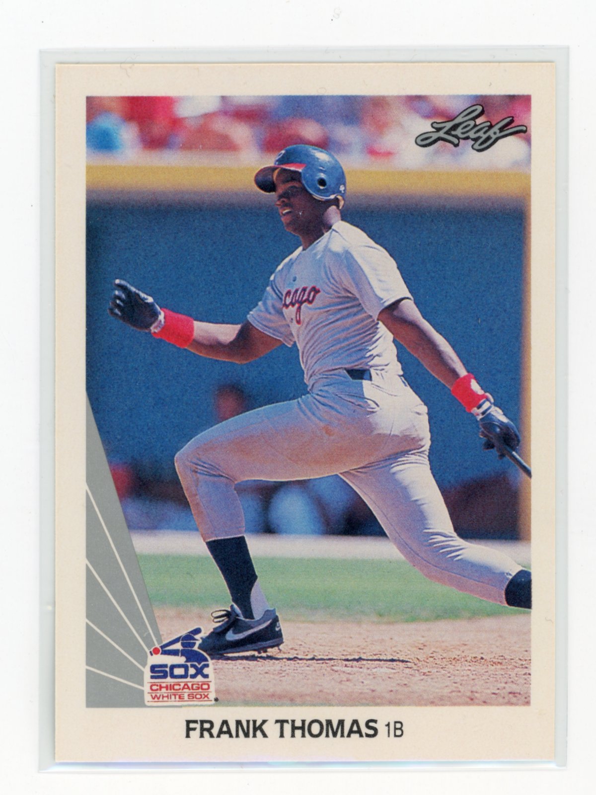 1990 Leaf Frank Thomas #300 Chicago White Sox