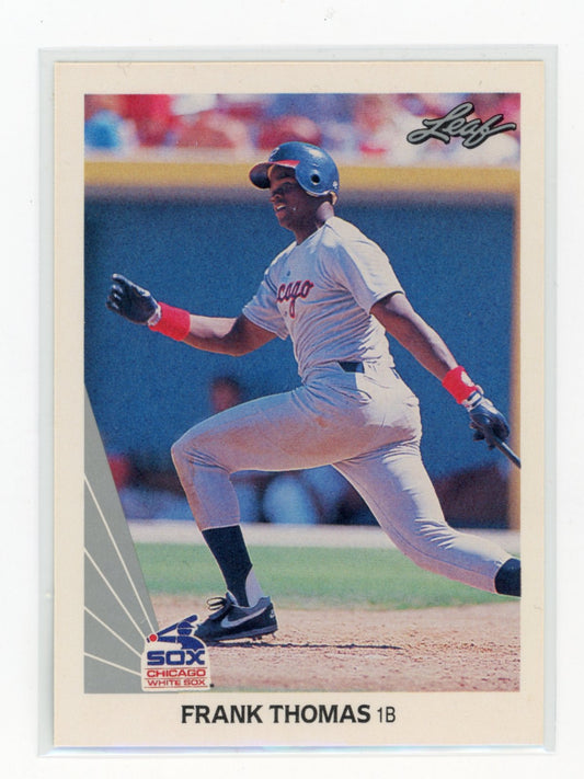 1990 Leaf Frank Thomas #300 Chicago White Sox