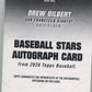 2026 Topps Autograph Drew Gilbert #CC2-DG San Francisco Giants