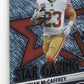 2025 Revolution Christian McCaffrey #11 Star Gazing Purple #/10 San Fran 49ers