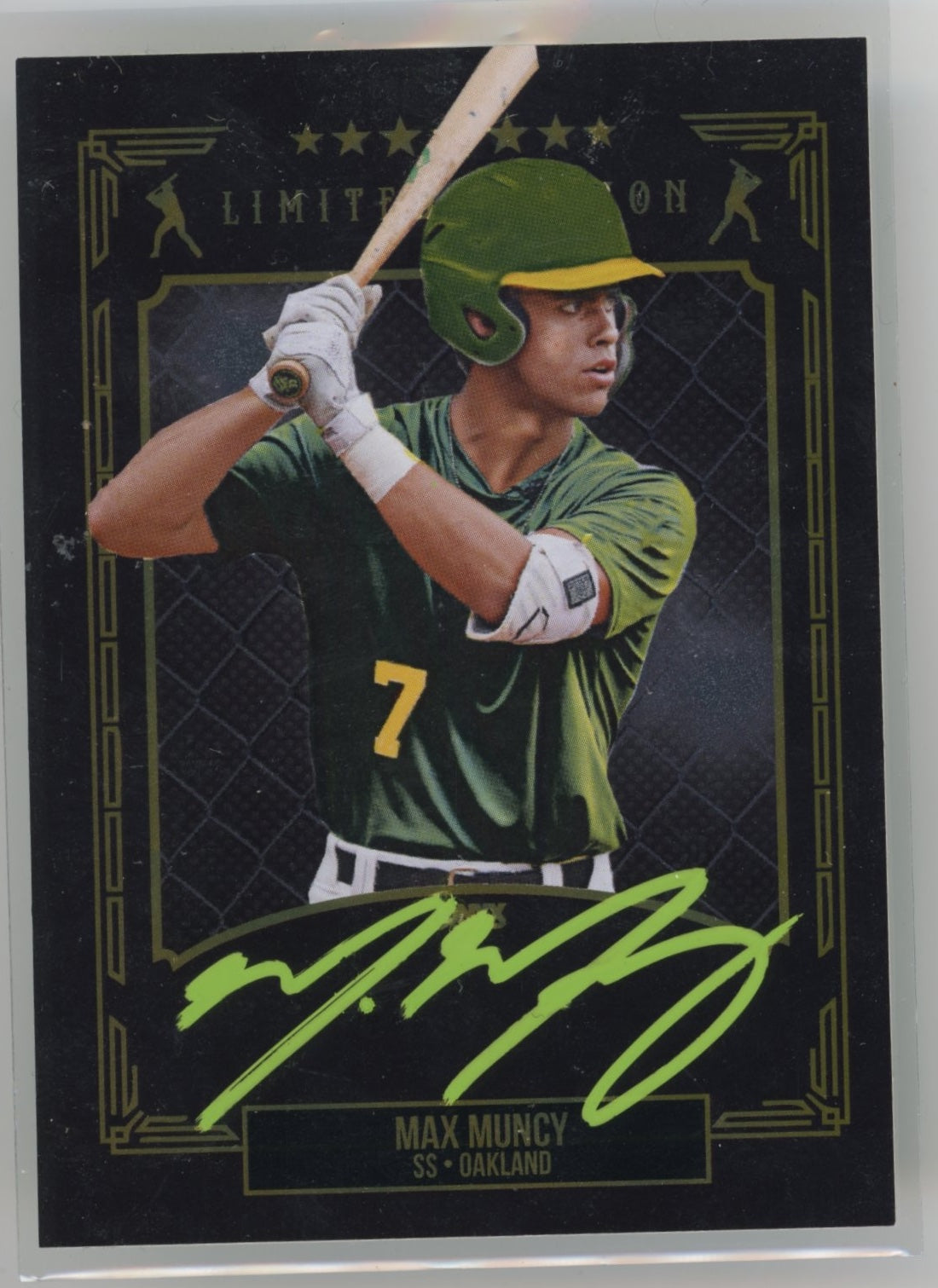 2024 Onyx Limited Spring Signings Max Muncy #LEMAMU Oakland Athletics