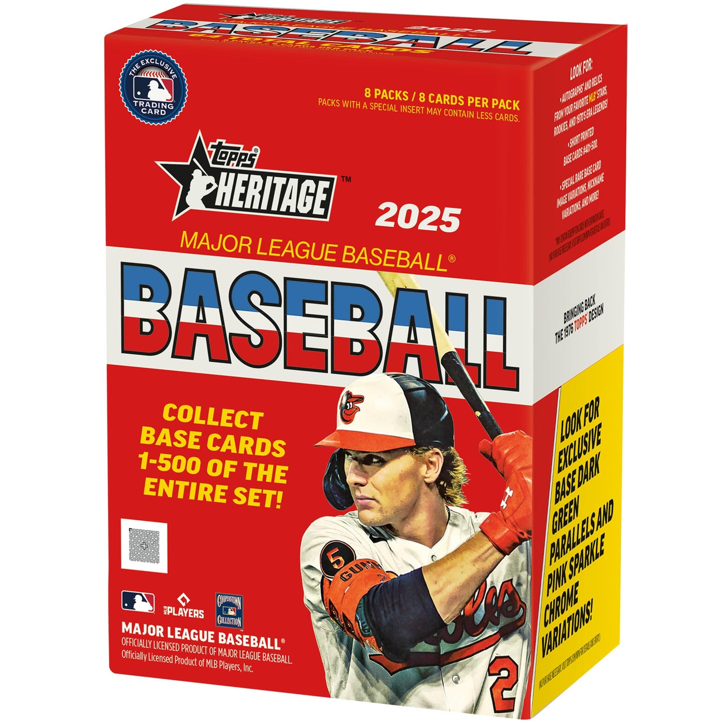 2025 Topps Heritage Baseball Blaster Box