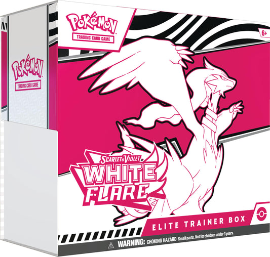 Pokemon Scarlet And Violet White Flare Elite Trainer Box