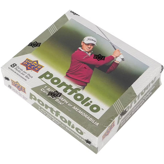 2024 Upper Deck Portfolio Golf Hobby Box