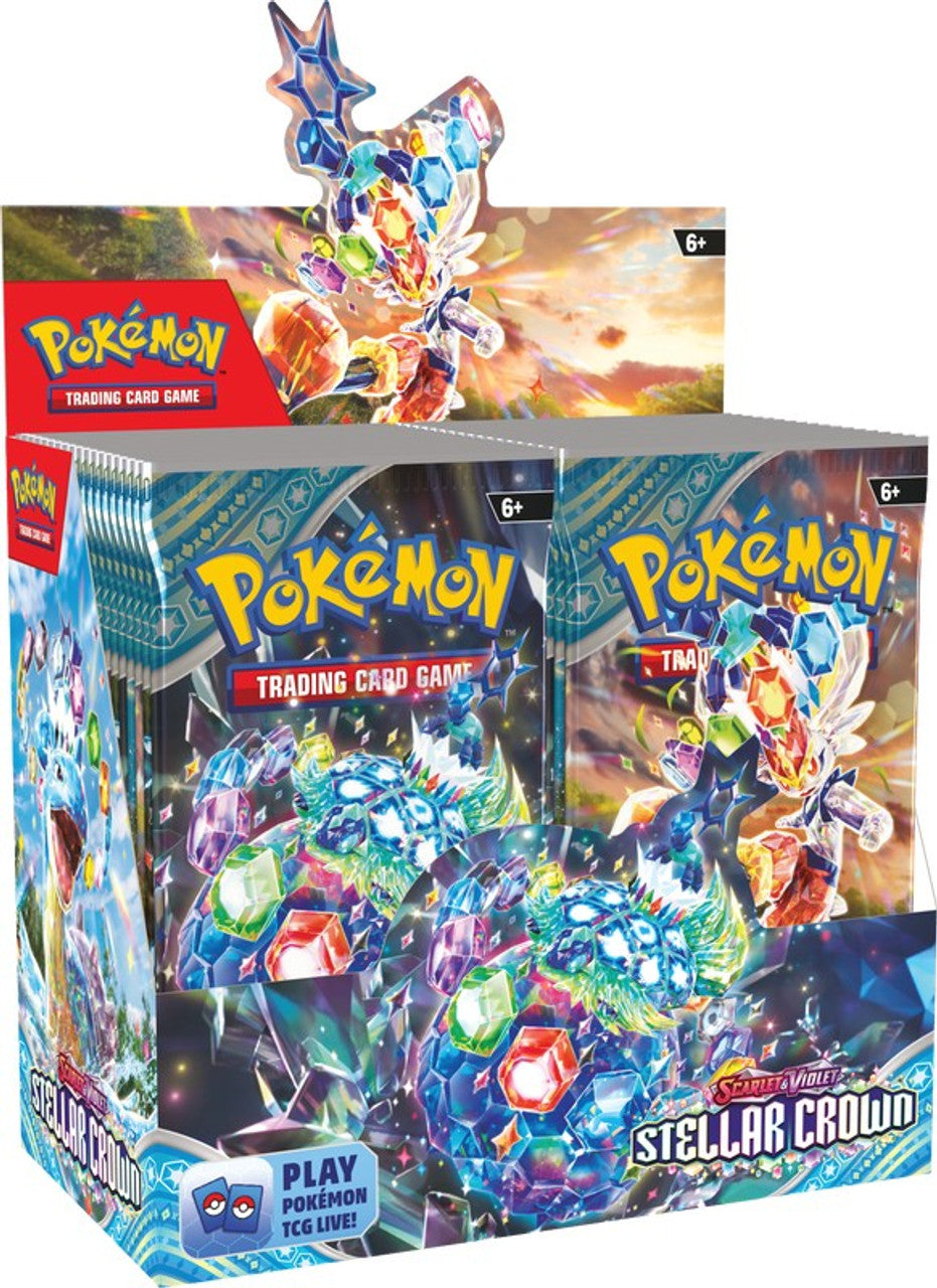 Pokemon Scarlet & Violet Stellar Crown Booster Box