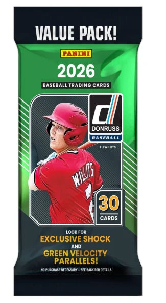2026 Panini Donruss Baseball NPP Fat packs