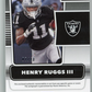 2020 Panini Obsidian Henry Ruggs III #RJI-5 - #/40 Dual Patch Auto Raiders