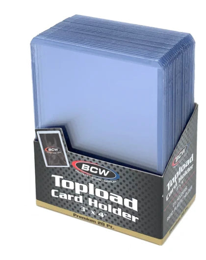 BCW 20pt Standard TopLoader