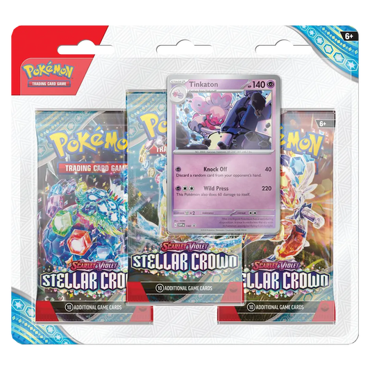 Pokemon Scarlet & Violet Stellar Crown Blister Box