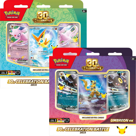 Pokemon 30th Celebration Battle Deck