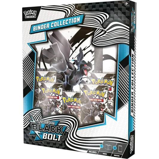 Pokemon Scarlet and Violet Black Bolt Binder Collection Box
