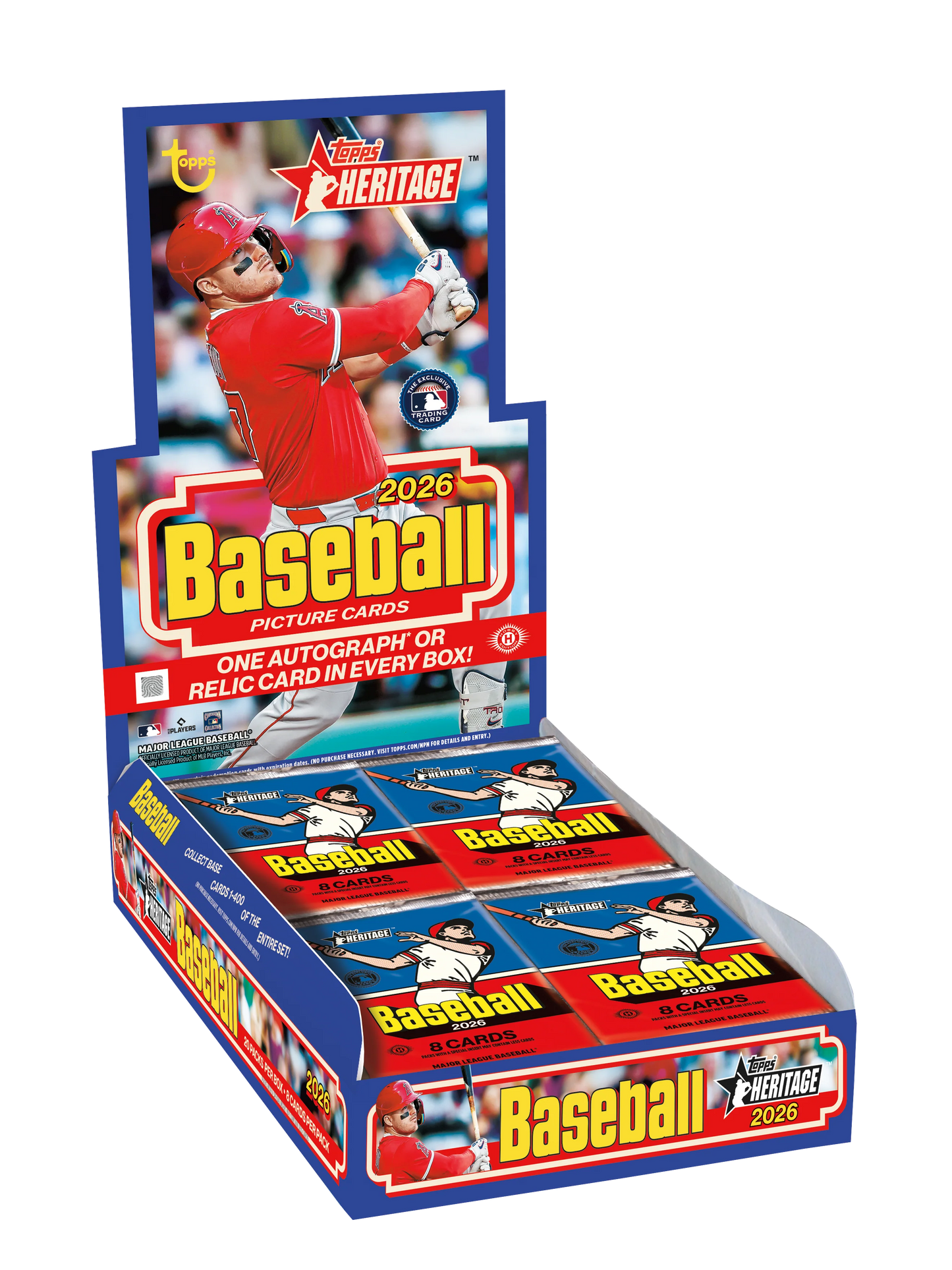 2026 Topps Heritage Baseball Hobby Box