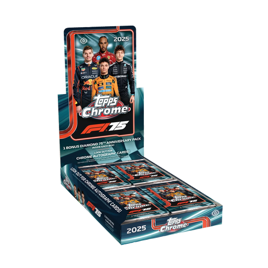 2025 Topps Chrome Formula 1 Hobby Box