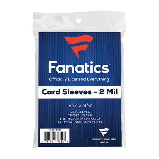 Fanatics Card Sleeves - 2 Mil
